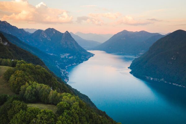 Sunrise over mountains nature landscape photography